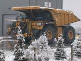 Gonna have to snow harder than this to cover this 240 Ton Haul Truck